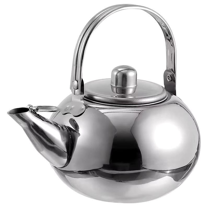 1.5/2/2.5L Stainless Steel Coffee Pot Mugs with Lid Practical Teapot Mug with Espresso Machines Screen Loose Leaf Tool Water