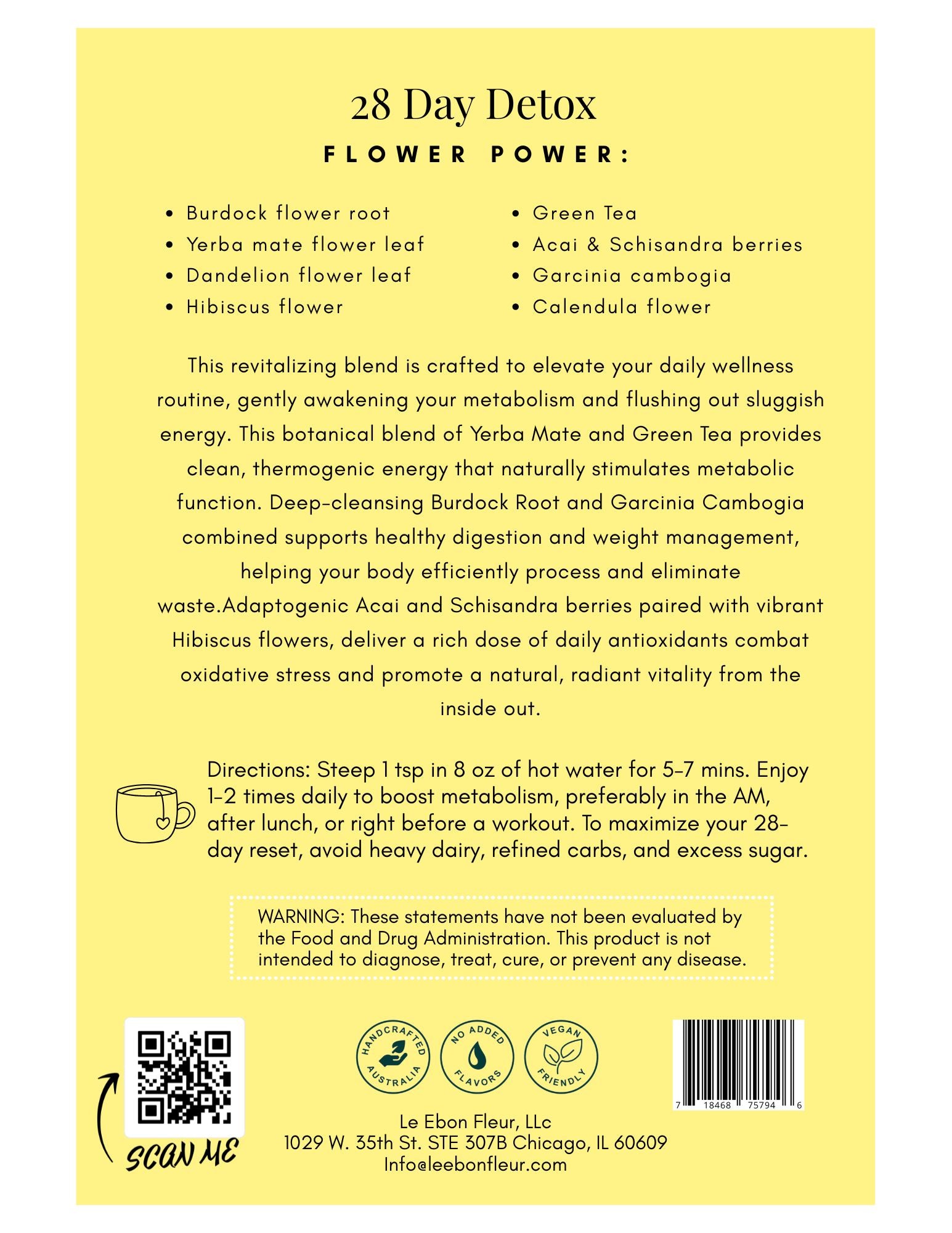 Premium Detox Tea (28 Day Detox)