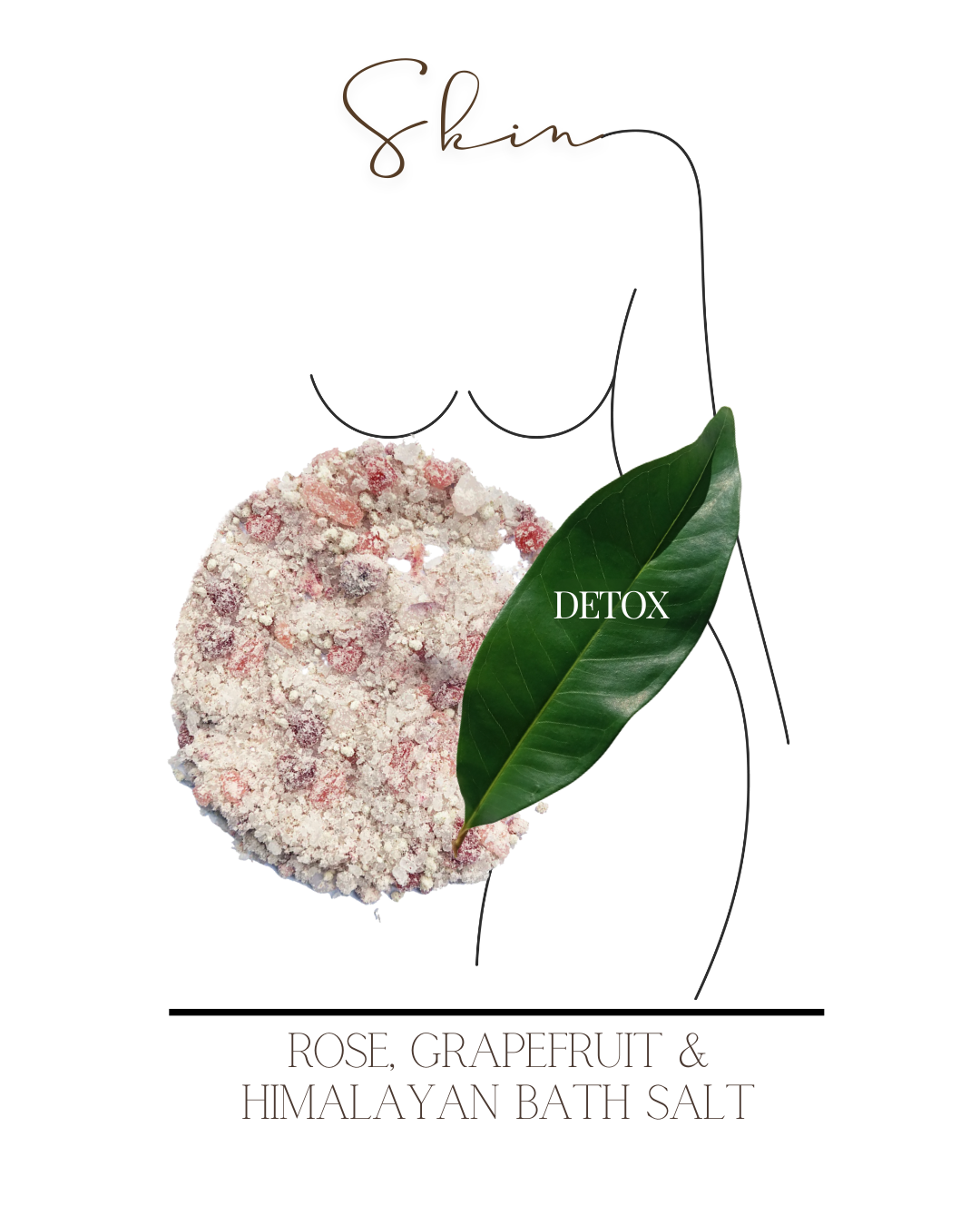 Rose, Grapefruit & Himalayan Bath Salt
