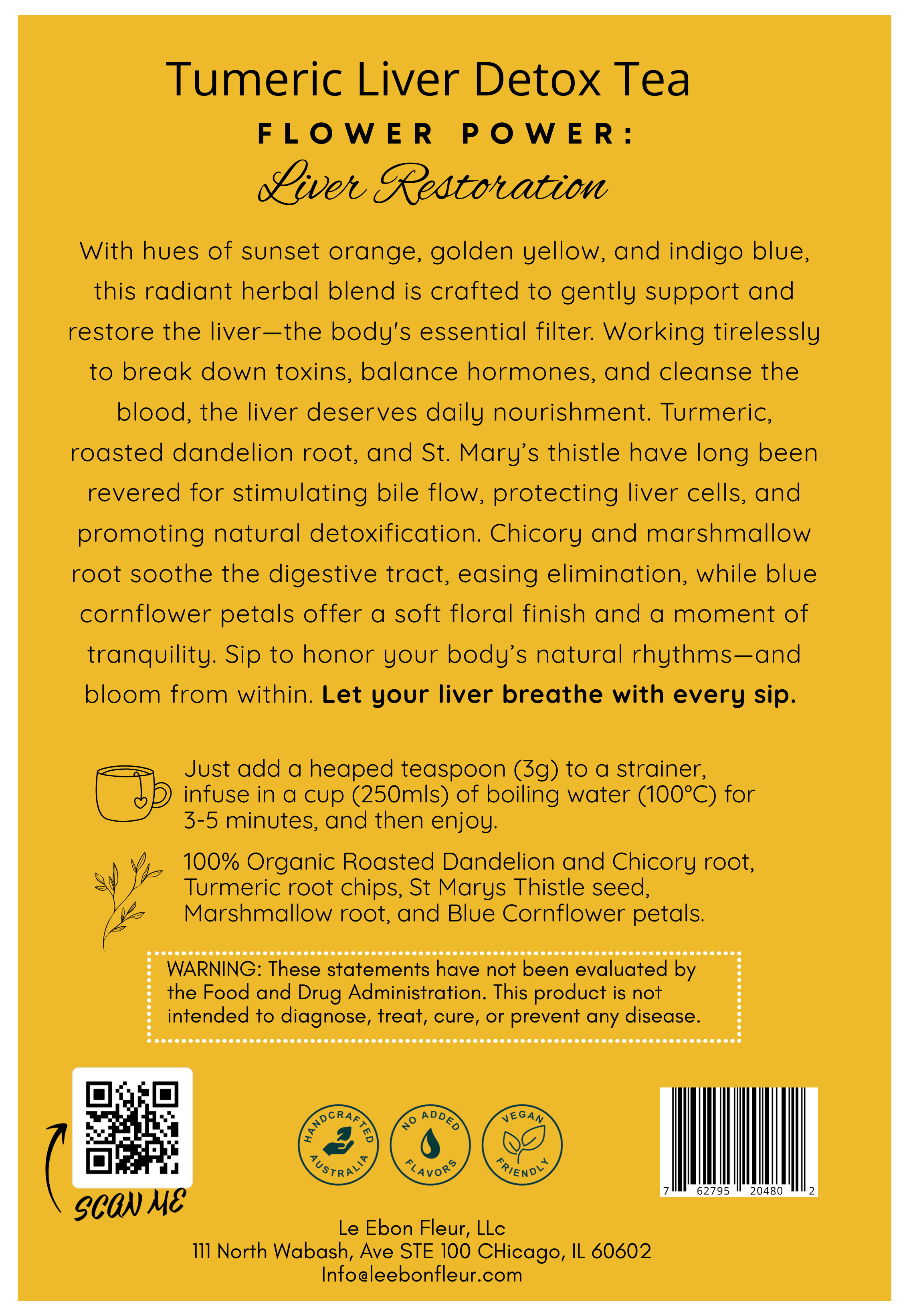 Tumeric Liver Detox Tea