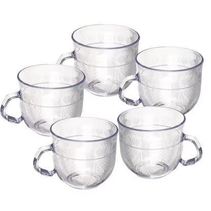 3-Tier 1.5 Gal Party Drink Dispenser - Fountain with LED Light Base and 5 Cups