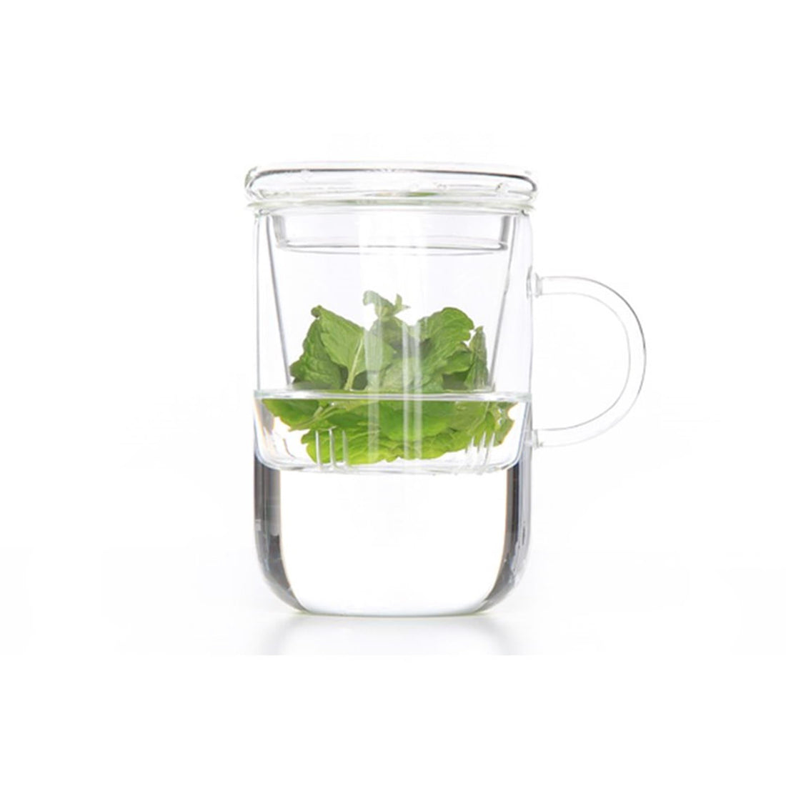 Tea cup with filter glass cl ã˜ 8cm height: 12.5 cm<br> capacity: 470 ml