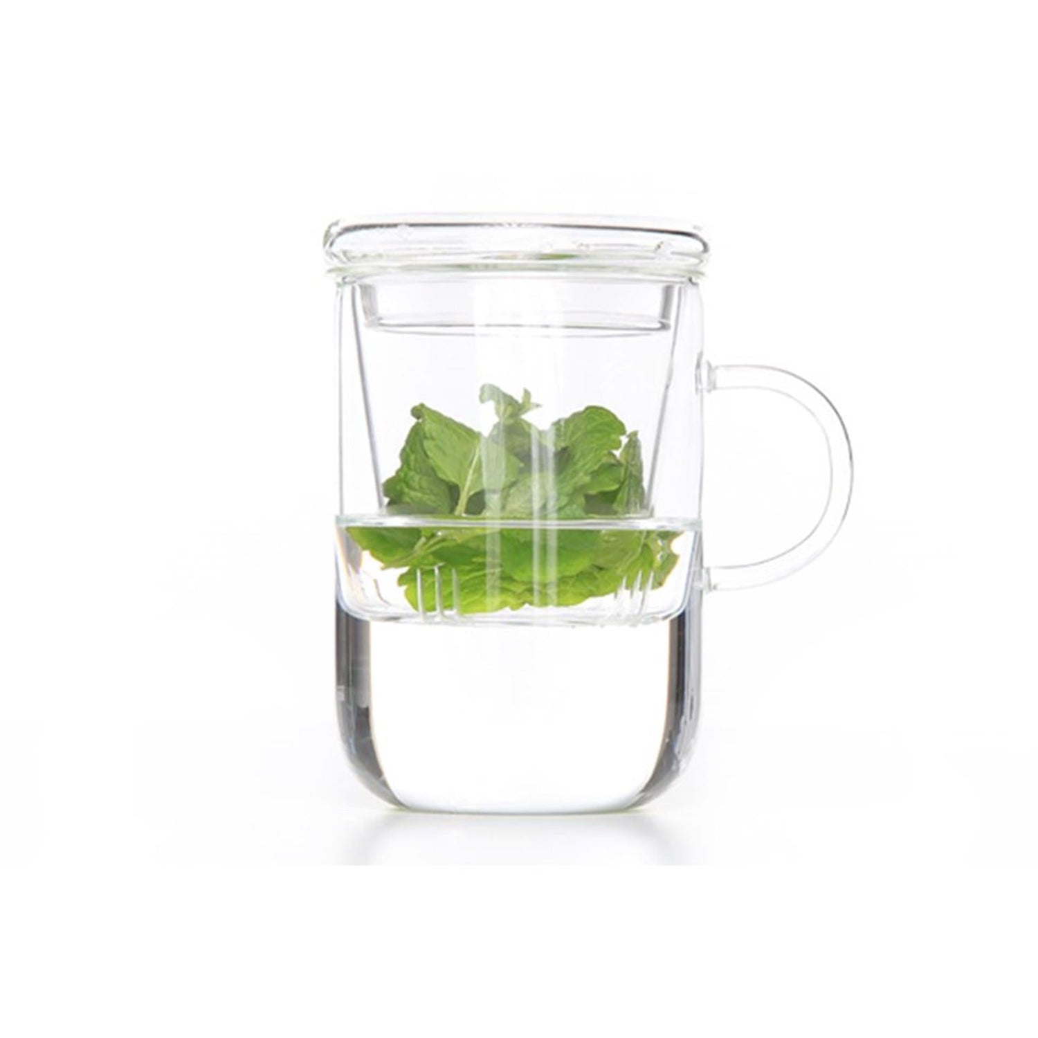 Tea cup with filter glass cl ã˜ 8cm height: 12.5 cm<br> capacity: 470 ml