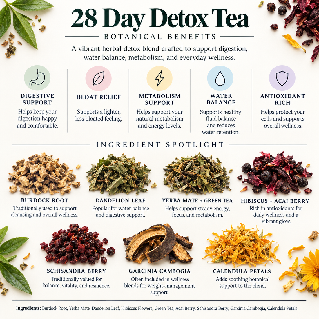 Premium Detox Tea (28 Day Detox)