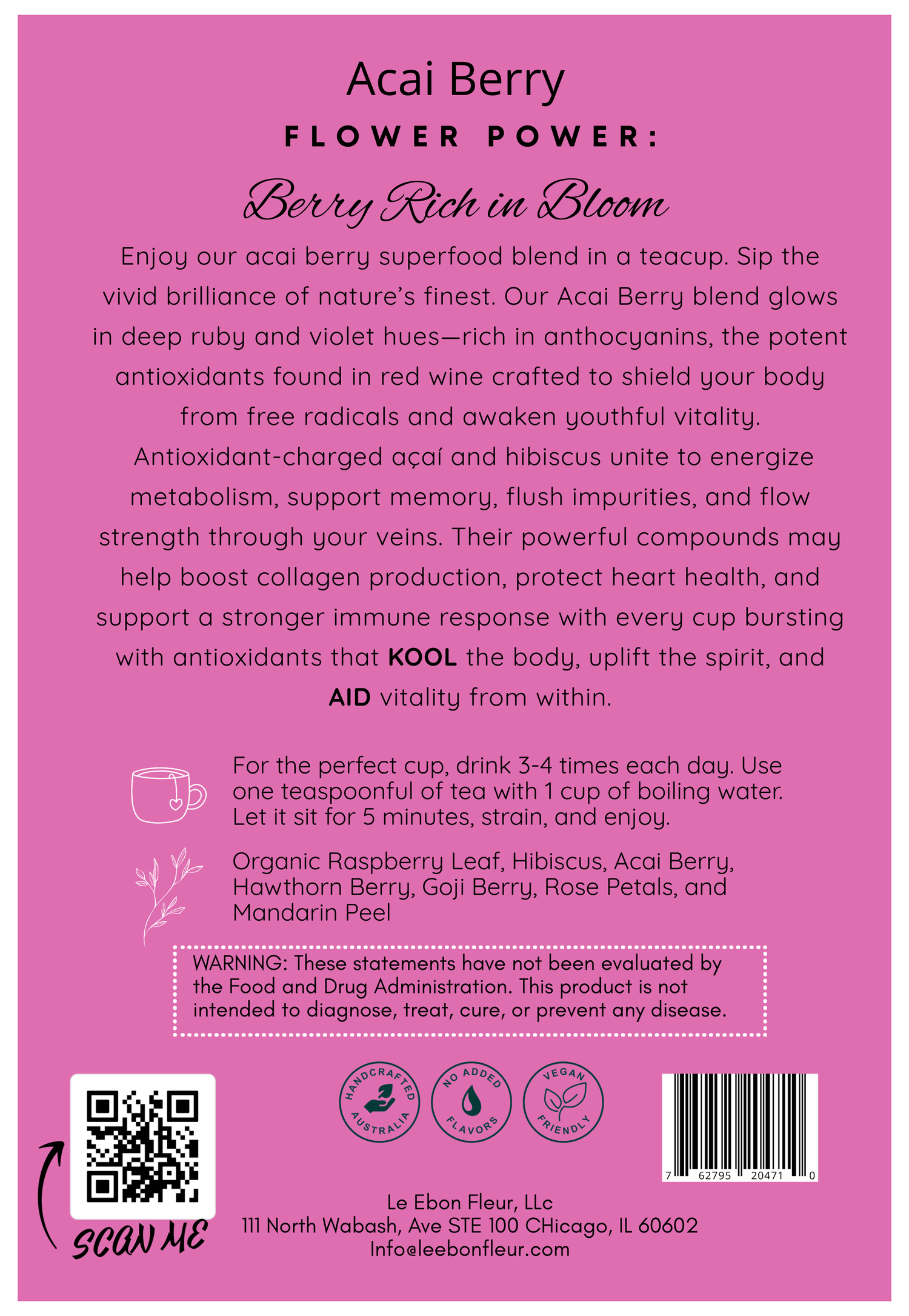 Acai Berry Tea