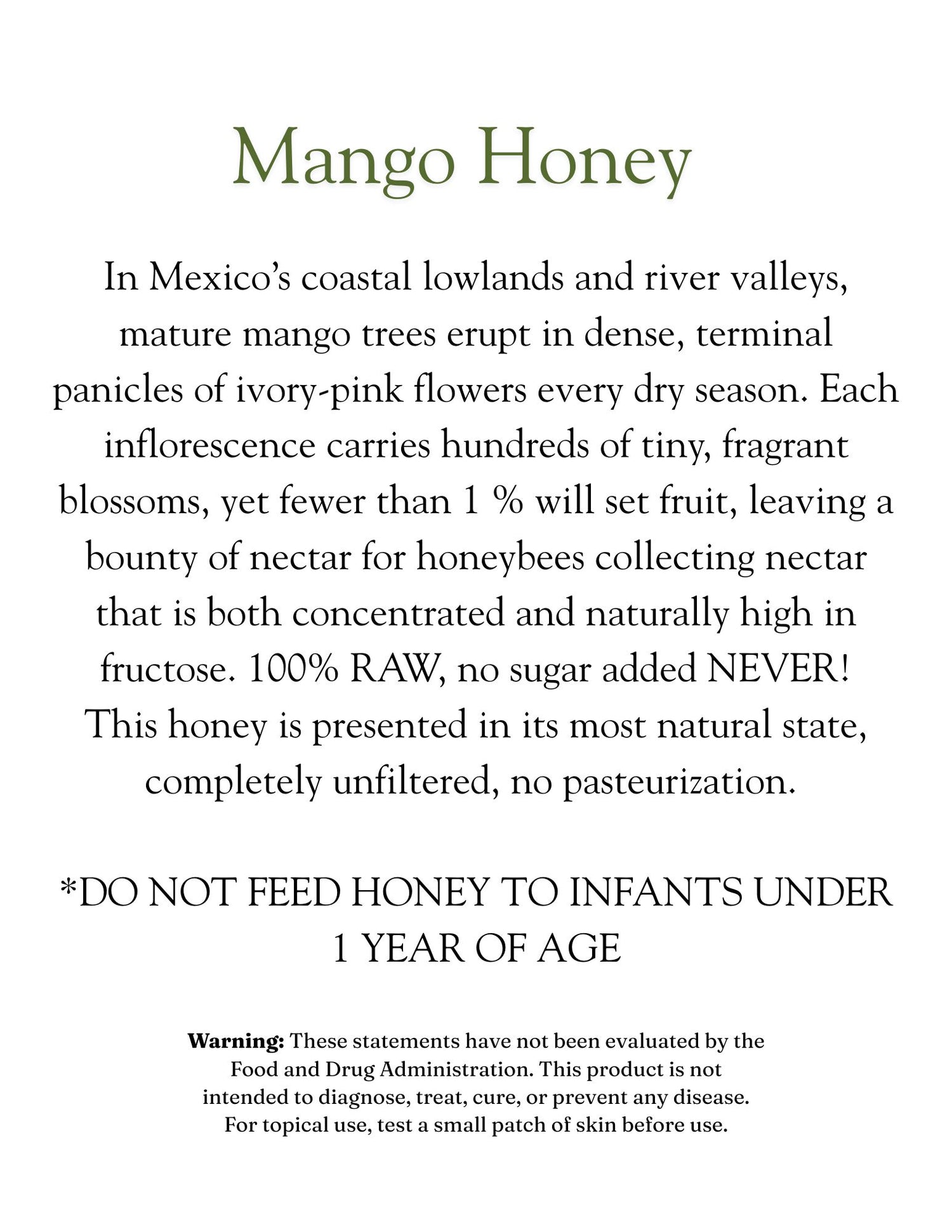 Mango Honey