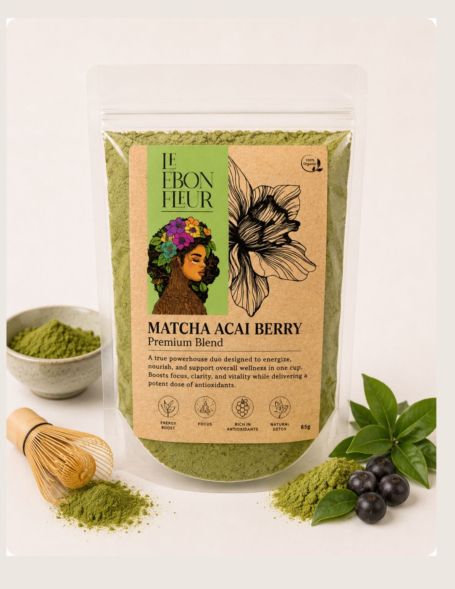 Matcha Acai Berry