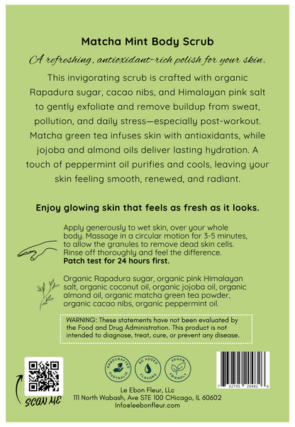Matcha Mint Body Scrub