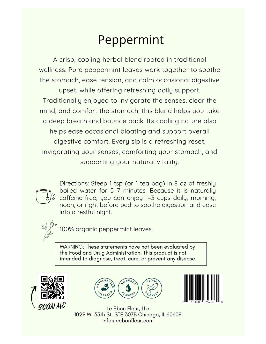 Peppermint Tea