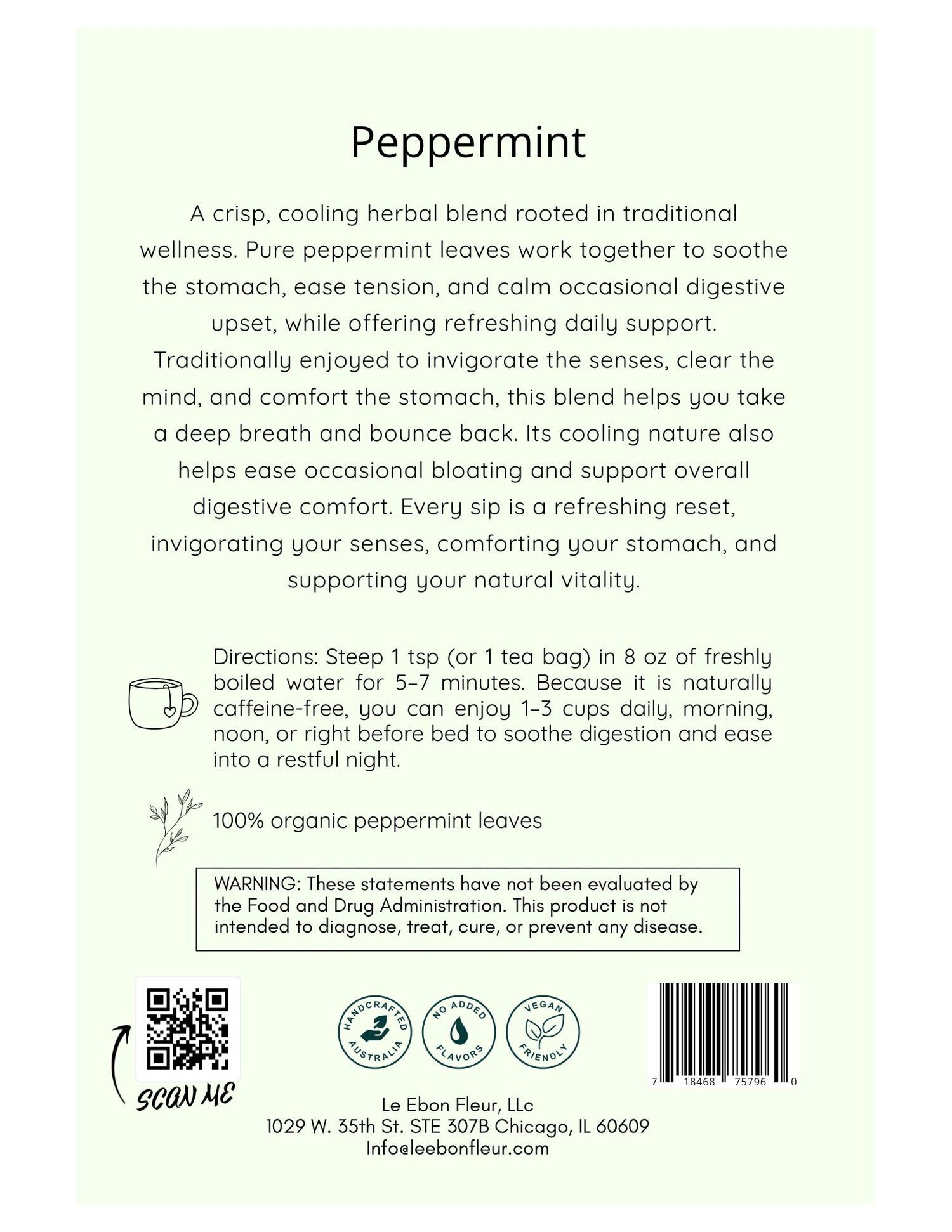 Peppermint Tea
