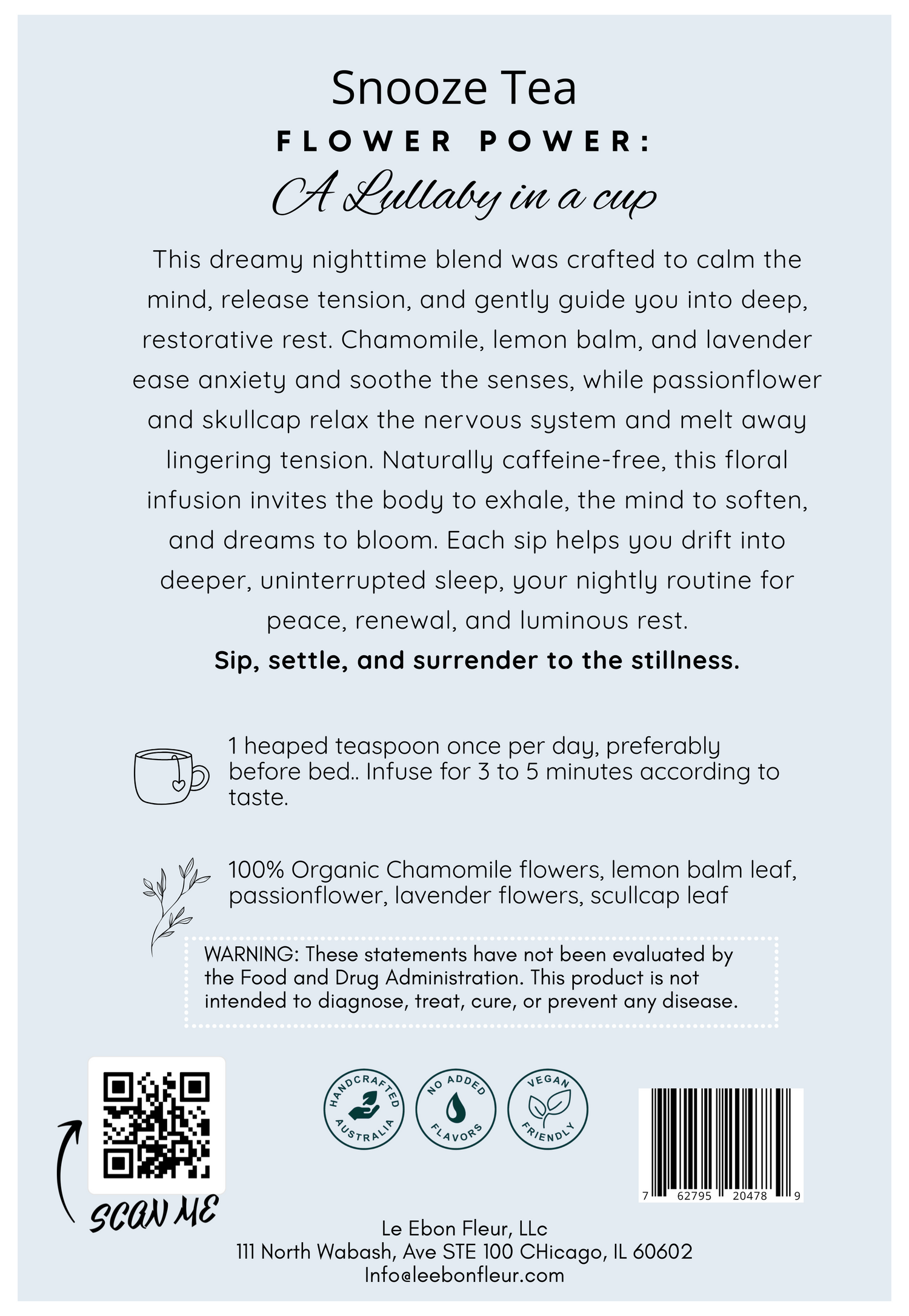 Snooze Tea