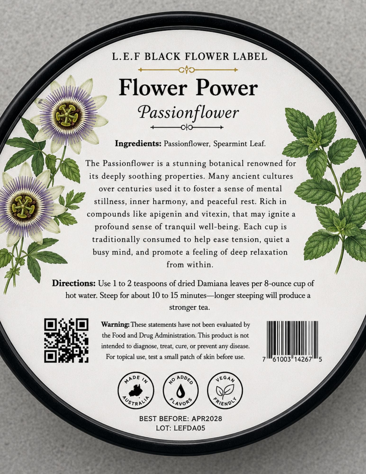 Tranquility – Passion Flower