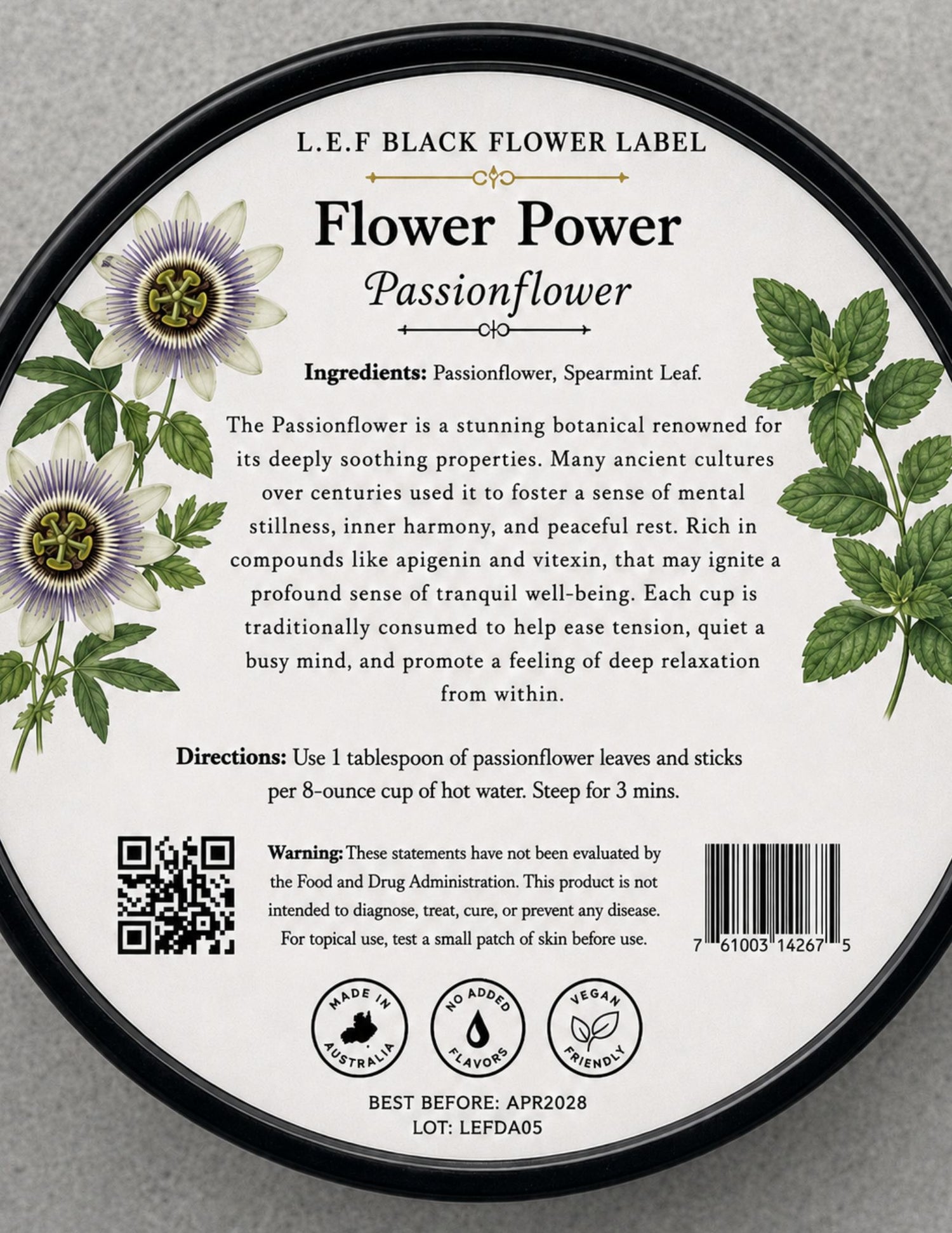 Tranquility – Passion Flower