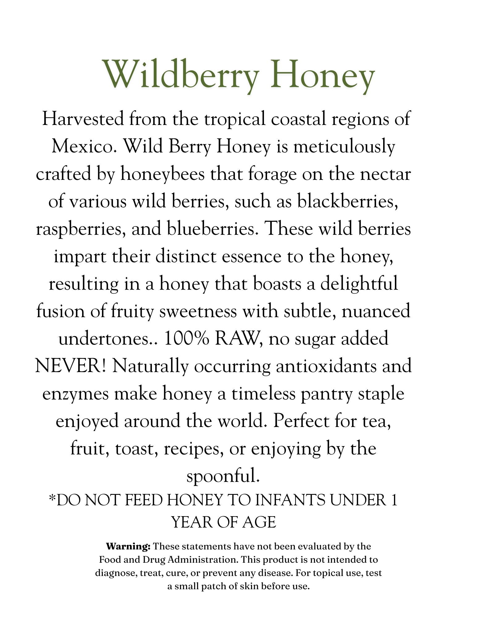 Wildberry Honey