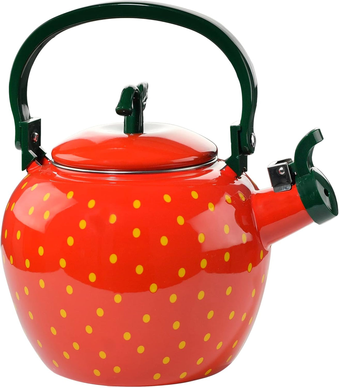 Strawberry Whistling Tea Kettle, Cute Fruit Teapot, Kitchen Accessories &amp; Décor