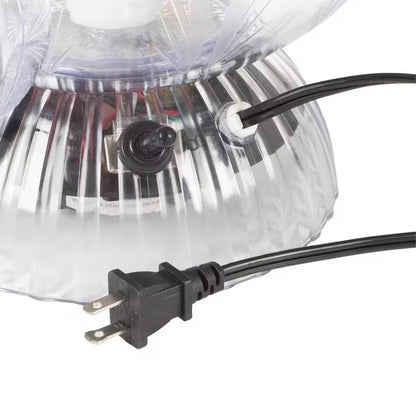 3-Tier 1.5 Gal Party Drink Dispenser - Fountain with LED Light Base and 5 Cups