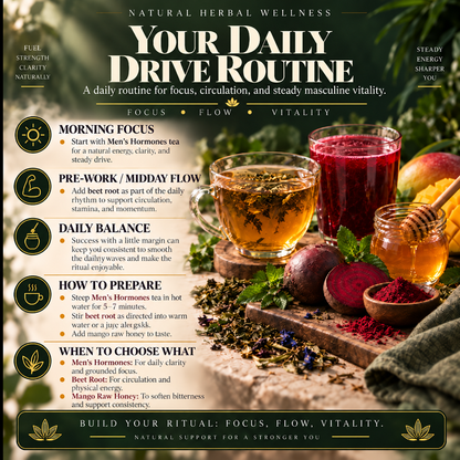 Men’s Energy, Focus &amp; Vitality