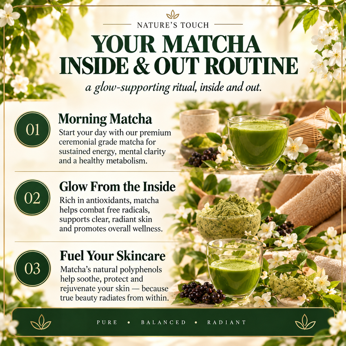 Matcha Inside &amp; Out Wellness Duo