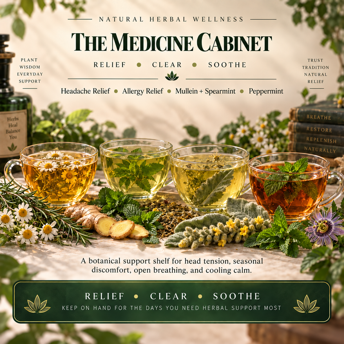 Everyday Herbal Comfort Essentials